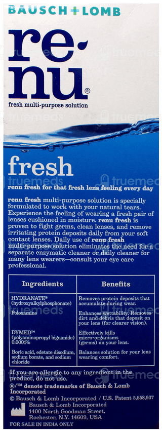 Renu Fresh Multi Purpose Solution 500Ml